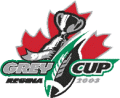 grey cup 2003 primary logo iron on transfers