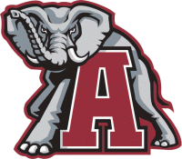 Alabama Crimson Tide 2001-Pres Primary Logo Iron-on Stickers (Heat Transfers)