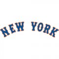 New York Mets Script Logo  Decals Stickers