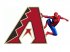 Arizona Diamondbacks Spider Man iron on transfers