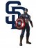 San Diego Padres Captain America iron on transfers