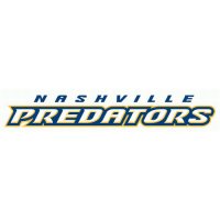 Nashville Predators Script Logo  Iron-on Stickers (Heat Transfers)