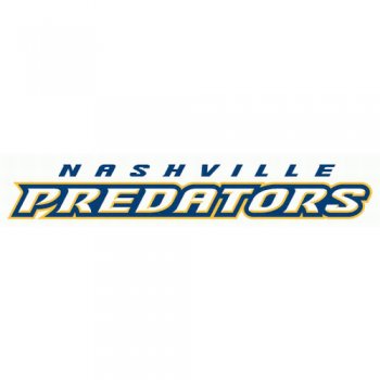 Nashville Predators Script Logo  Iron-on Stickers (Heat Transfers)