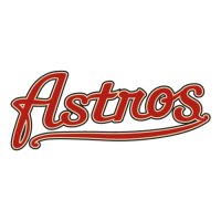 Houston Astros Script Logo  Iron-on Stickers (Heat Transfers) version 5