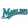 Florida Marlins Script Logo  Decals Stickers