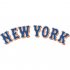 New York Mets Script Logo  Decals Stickers