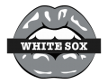 chicago white sox script logo iron on transfers