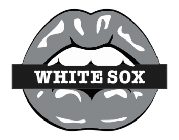 chicago white sox script logo iron on transfers