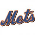 New York Mets Script Logo  Decals Stickers