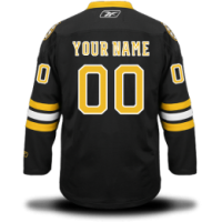 Boston Bruins Custom Letter and Number Kits for Third Jerseys