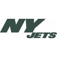 New York Jets Script Logo  Decals Stickers