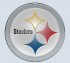 pittsburgh steelers 2002-pres primary plastic effect logo decal sticker