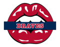 atlanta braves script logo iron on transfers