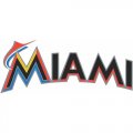 Miami Marlins Script Logo  Decals Stickers