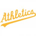 Oakland Athletics Script Logo  Decals Stickers