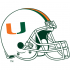 2000-Pres Miami Hurricanes Helmet Logo Decals Stickers