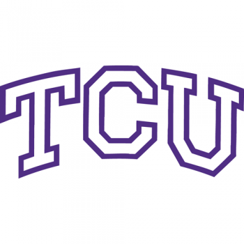 1995-Pres TCU Horned Frogs Wordmark Logo Decals Stickers