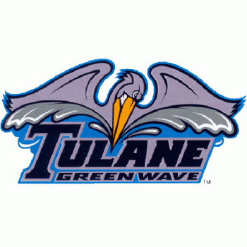 1998-Pres Tulane Green Wave Alternate Logo Decals Stickers