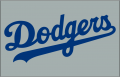 Los Angeles Dodgers logo blue color (Heat Transfers)