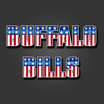 Buffalo Bills American Captain Logo iron on transfer