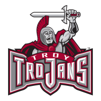 Troy Trojans 2004-2007 Alternate Logo Decals Stickers