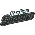 San Jose Sharks Script Logo  Decals Stickers version 2