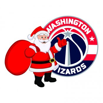 Washington Wizards Santa Claus Logo iron on transfer