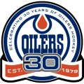 Edmonton Oilers Anniversary Logo  Decals Stickers