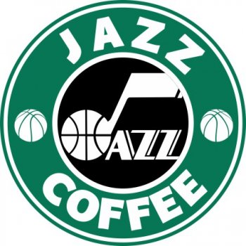 Product image/utah jazz starbucks coffee logo decal sticker