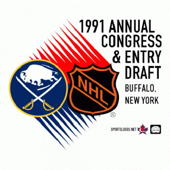 1990 91 NHL Draft Alternate Logo Decals Stickers