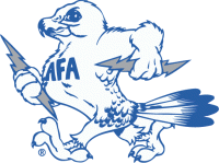 1973-Pres Air Force Falcons Mascot Logo Decals Stickers