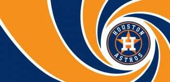 007 Houston Astros logo iron on transfer