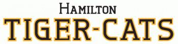 hamilton tiger-cats 2010-pres wordmark logo iron on transfers v4