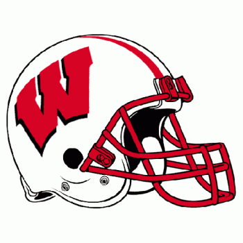 1991-Pres Wisconsin Badgers Helmet Logo Decals Stickers