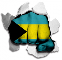 hulk BAHAMAS Flag iron on transfer