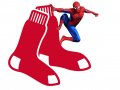 Boston Red Sox Spider Man iron on transfers