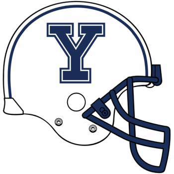 0-Pres Yale Bulldogs Helmet Logo Decals Stickers