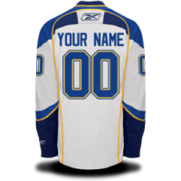 St. Louis Blues Custom Letter and Number Kits for Road Jersey