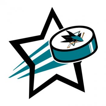 san jose sharks Hockey Goal Star iron on transfer