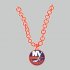 New York Islanders necklace logo iron on transfer