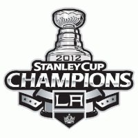 Los Angeles Kings 2012 Stanley Cup Champion Logo Decals Stickers 1