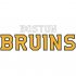 Boston Bruins Script Logo  Iron-on Stickers (Heat Transfers) version 2