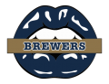 milwaukee brewers script logo iron on transfers