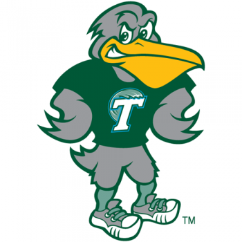 1998-Pres Tulane Green Wave Mascot Logo Decals Stickers