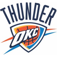 Oklahoma City Thunder Primary Logo  Decals Stickers