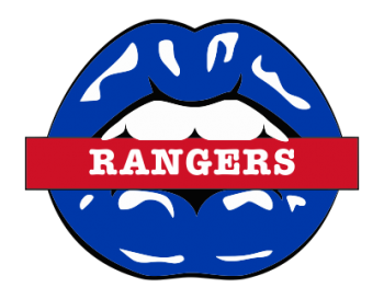 new york rangers script logo iron on transfers