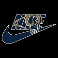 Los Angeles Rams nike logo decal sticker