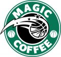 Product image/orlando magic starbucks coffee logo decal sticker