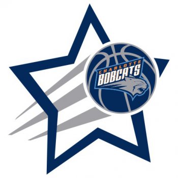 Charlotte Bobcats Basketball Goal Star decal sticker