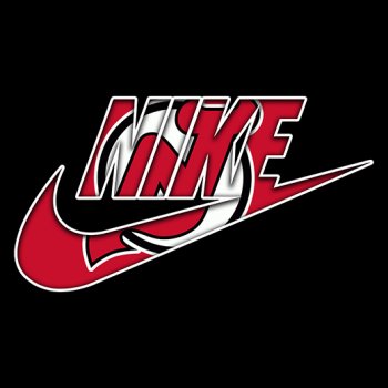 New Jersey Devils nike logo decal sticker